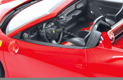 JAMARA 405066 - Ferrari 458 Speciale A 1:14 27MHz Convertible remote controlled - officially licensed, approx. 1 hour drive time at 11 km/h, LED lights, perfectly replicated details, detailed interior.