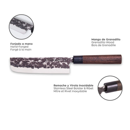 3 Claveles Osaka Japan Usuba Knife 18 cm Wood