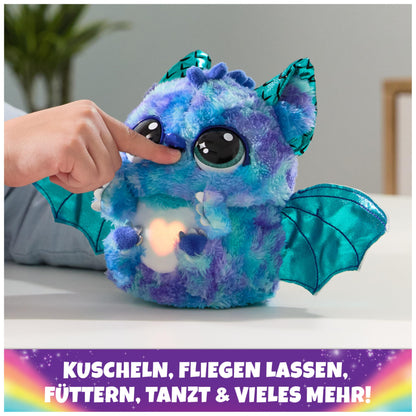 Hatchimals Alive Mystery Egg Draggle - magical self-hatching egg approximately 25 cm in size with interactive surprise plush toy, suitable for children aged 5 and up.