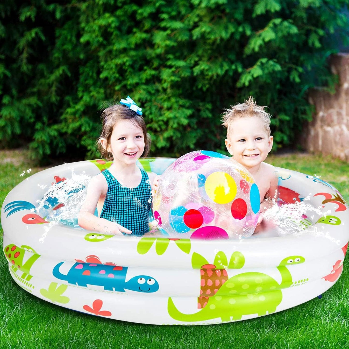 Kiddie pool, Inflatable kiddie pool, Swimming pool, Inflatable pool, Inflatable children's pool, Small pool for kids, Baby pool, Portable bathtub