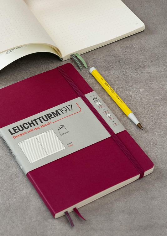 LEUCHTTURM1917 355312 Notebook Softcover Composition (B5) blank, Anthracite