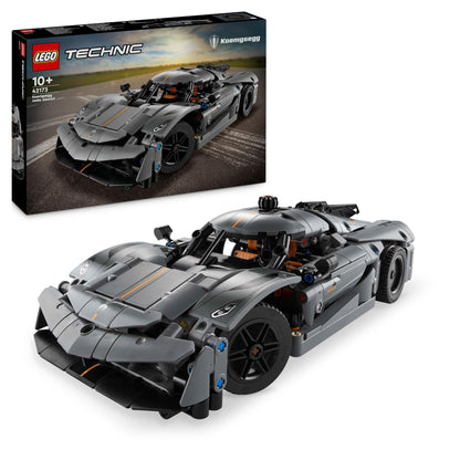 LEGO Technic Koenigsegg Jesko Absolut supercar in gray, building toy for boys and girls, toy car for kids, gift for car fans, decoration for kids' room 42173