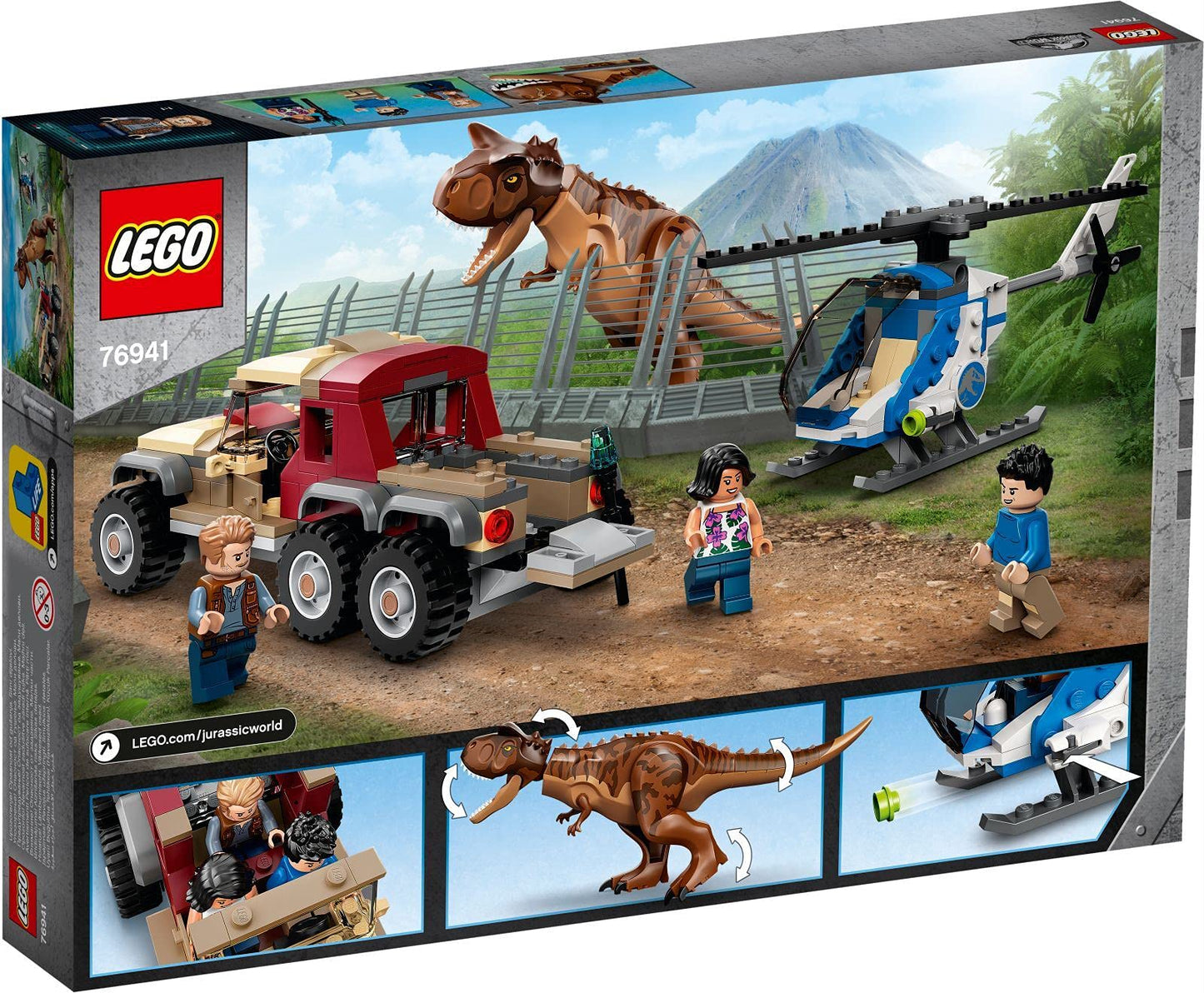 Lego 2 pack: 76941 Carnotaurus Chase & 76942 Baryonyx Escape