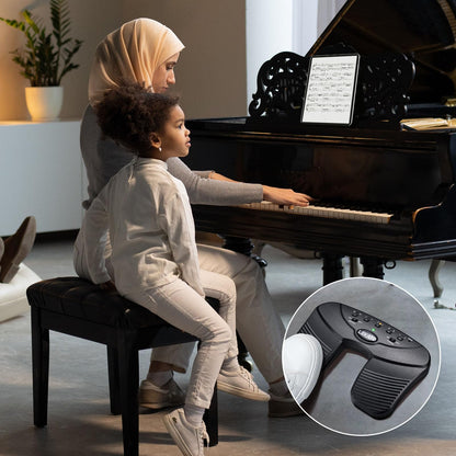 LEKATO Bluetooth Page-Turning Pedal Silent Music Sheet Page Turner Foot Pedal for Tablet and Phone