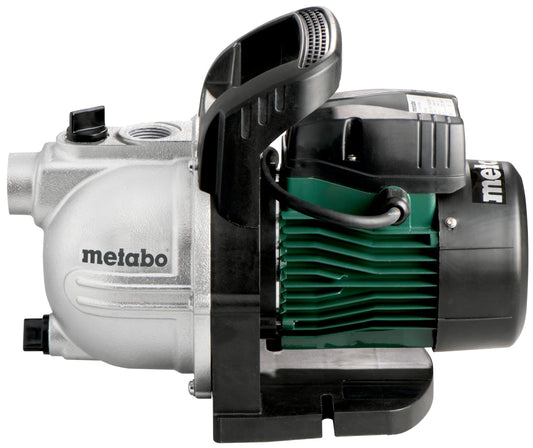 Metabo Garden Pump P 4000 G (600964000) in a box, Rated input power: 1100 W, Max. flow rate: 4000 l/h, Max. head: 46 m