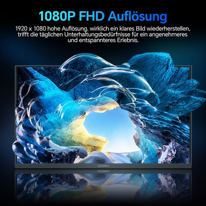 KOORUI E2412F 24-inch monitor, FHD 1920 x 1080 100Hz PC monitor, HDMI 1.4, eye care screen, 5ms GtG, tilt angle of 5° to 15°, VESA 100 x 100mm.