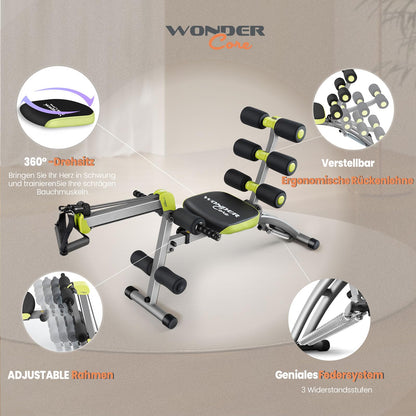 Wonder CORE Fitness Benches Weight Bench, Abdominal Training Equipment, Adjustable Abdominal Machine for Abdominal Training, Sit-up Training Equipment for Home Workouts, Training Chair