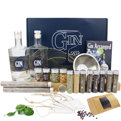 L&G® Gin set - spice and accessory set for personalized creations, ideal unique gift for Christmas, birthday or Valentine's Day, unparalleled DIY tasting experience.