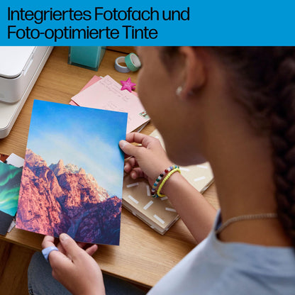 HP Envy Inspire 7220e All-in-One printer, inkjet printer, 3 months free printing with HP Instant Ink included, HP+, Print, Scan, Copy, Photo printing, A4, WiFi, Airprint