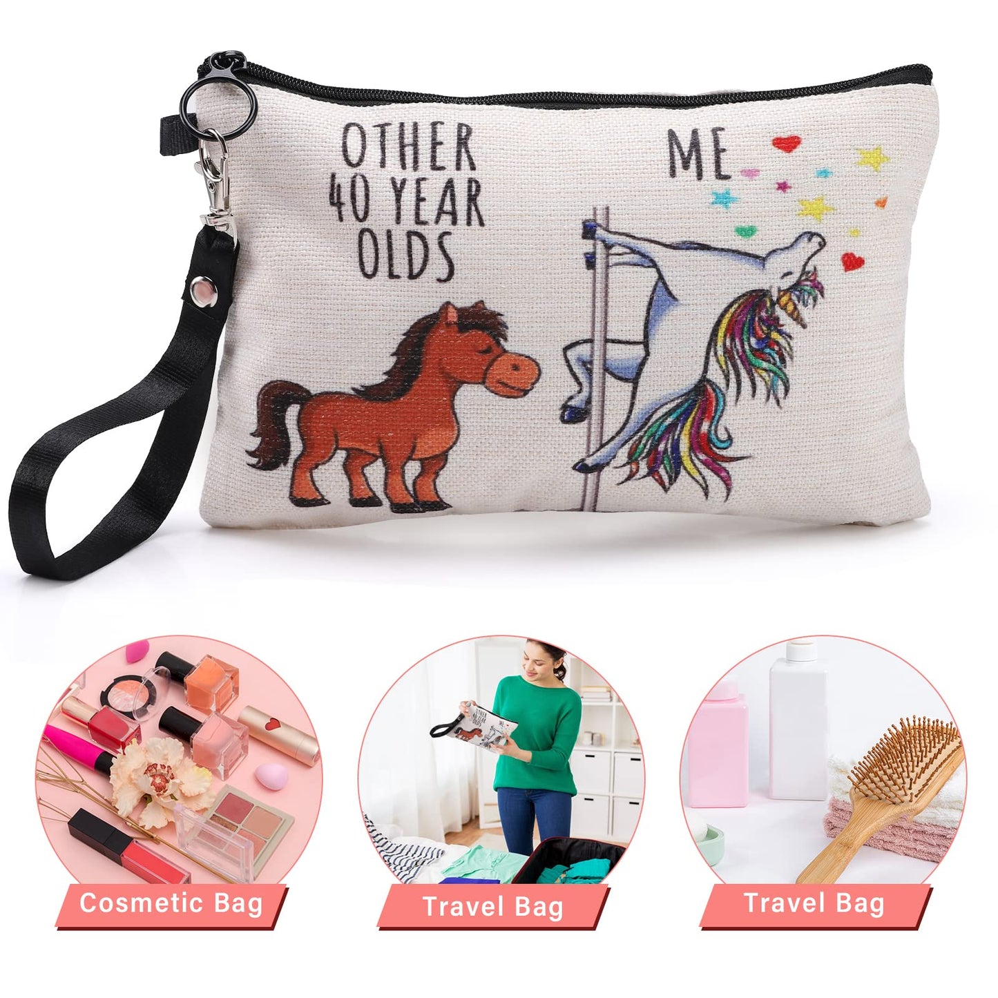 Gifts for a 40th birthday for women, 9 special, unique, fun gifts for women turning 40, wife, mother, sister, friends, ladies, colleagues, socks, wine glass, candle, bracelet.