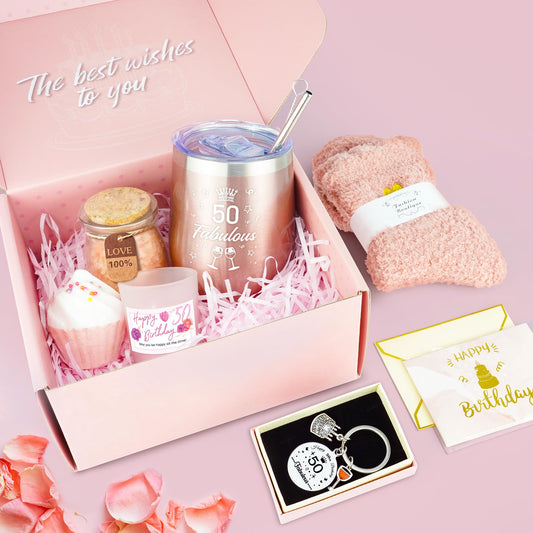 Epessa 50. Gifts for women, Birthday gift for women, Funny gift set for women, 50th Birthday gift set, Birthday gift for mother aunt neighbor teacher colleague