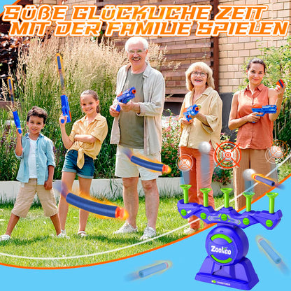 Zookao Hover Toy Gun for Nerf Gun Target, For 6 7 8 9 10 11 12 Year Old Boy Christmas Birthday Gifts - Indoor & Outdoor Games for Kids