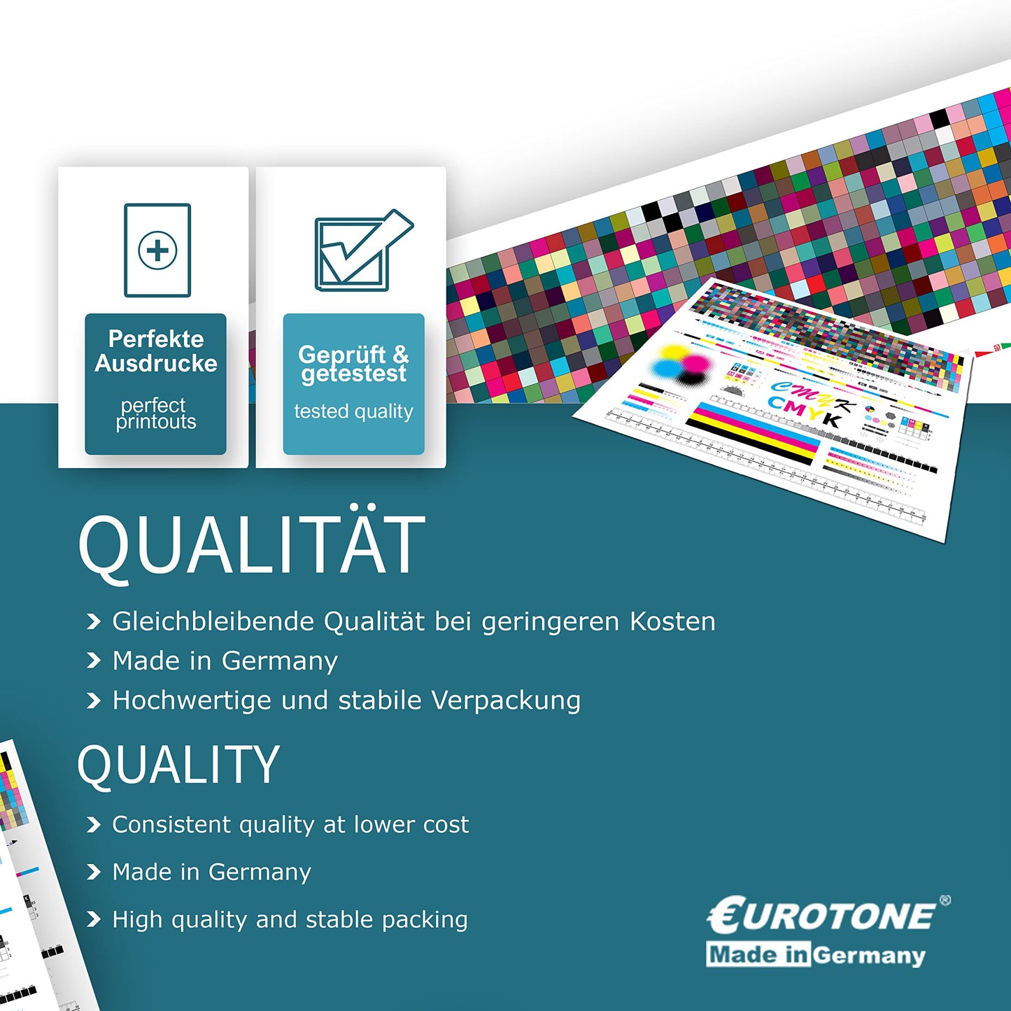 8X Müller Printware compatible toner for HP Color Laserjet Pro MFP M 377 477 fdn dw fdw fnw replaces CF410X-13X 410X