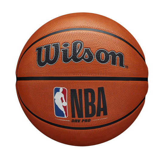 Wilson Basketball NBA DRV PRO, Outdoor, Tackskin Rubber, Size: 6, Brown
