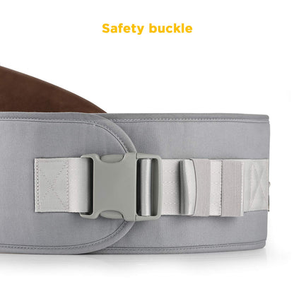 GAGAKU Baby Hip Seat Lightweight Waist Stool 4 Carrying Positions for Children 0-36 Months Infant - Gray