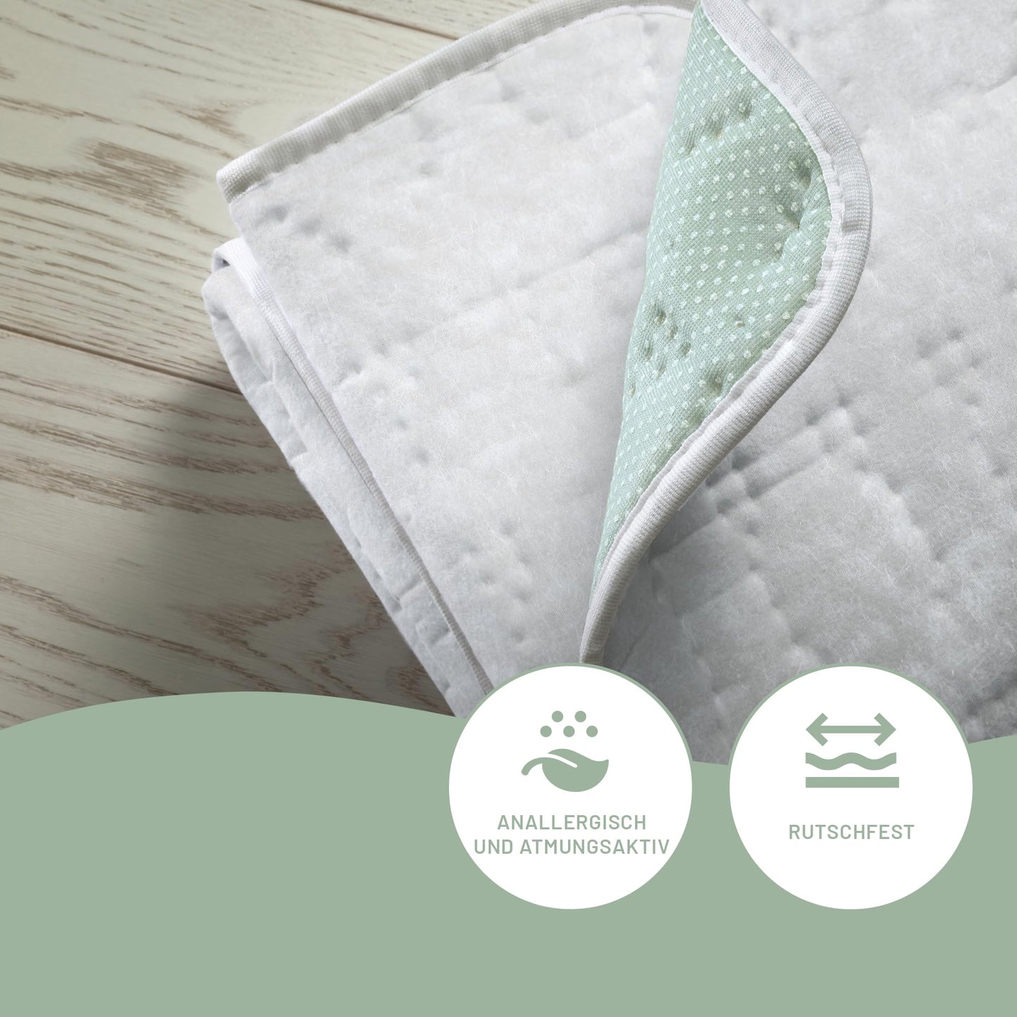 Imetec Adapto Recreo | Electric Heating Pad, 150 x 160 cm, Fast Heating, Customizable Temperature, Hypoallergenic, Quilted, Washable Fabric, Made in Italy, 6 Temperature Settings.