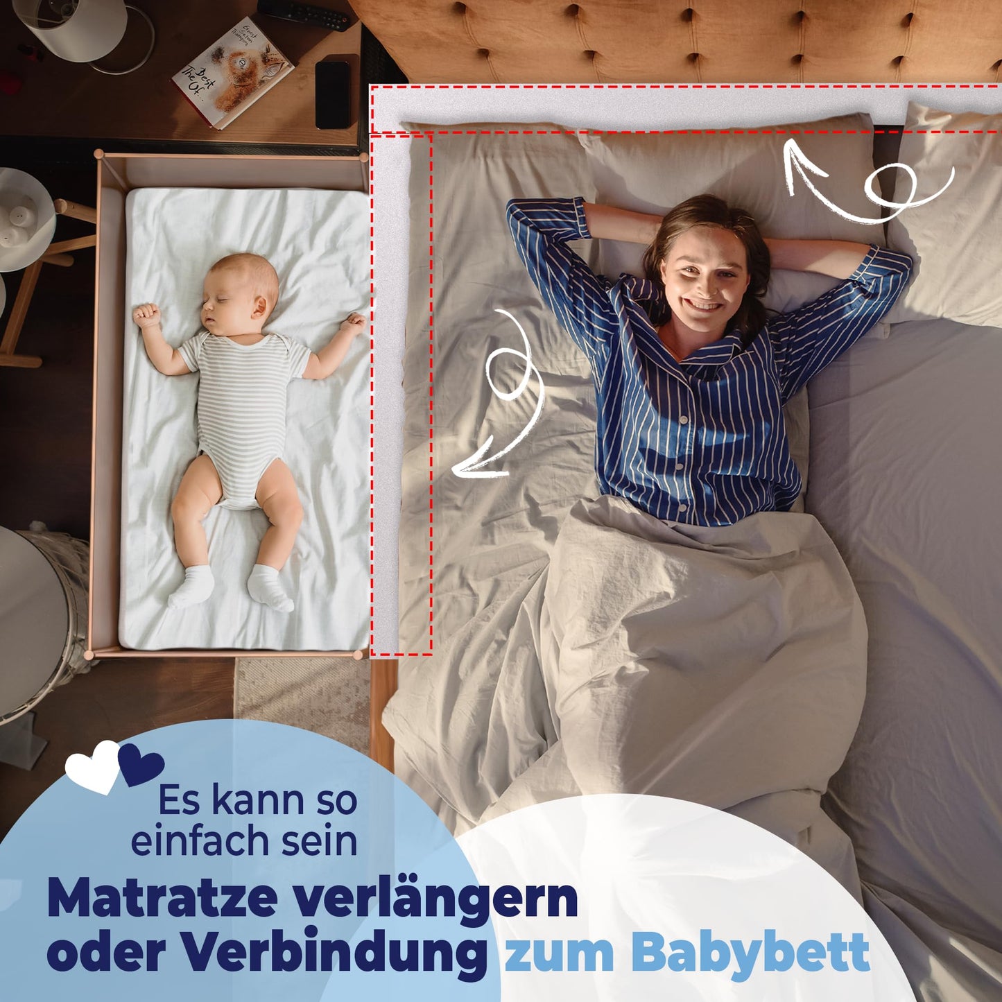 Saar foam • Foam strip mattress extension • Foam cut to size • Bed gap filler • Mattress leveling • Mattress connector • Upholstery • Density RG2440 10x15x200cm