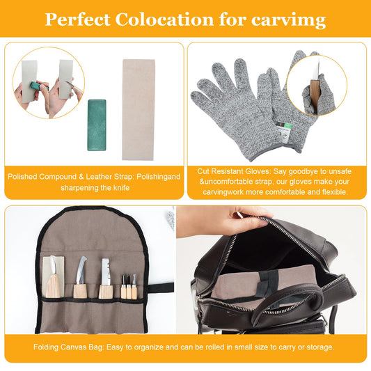 JOLIGAEA Wood Carving Tool Set, 95 Piece Carving Tool for Wood Carving Set, Wood Carving Set, Wood Tool Carving Set for Beginners/Professionals