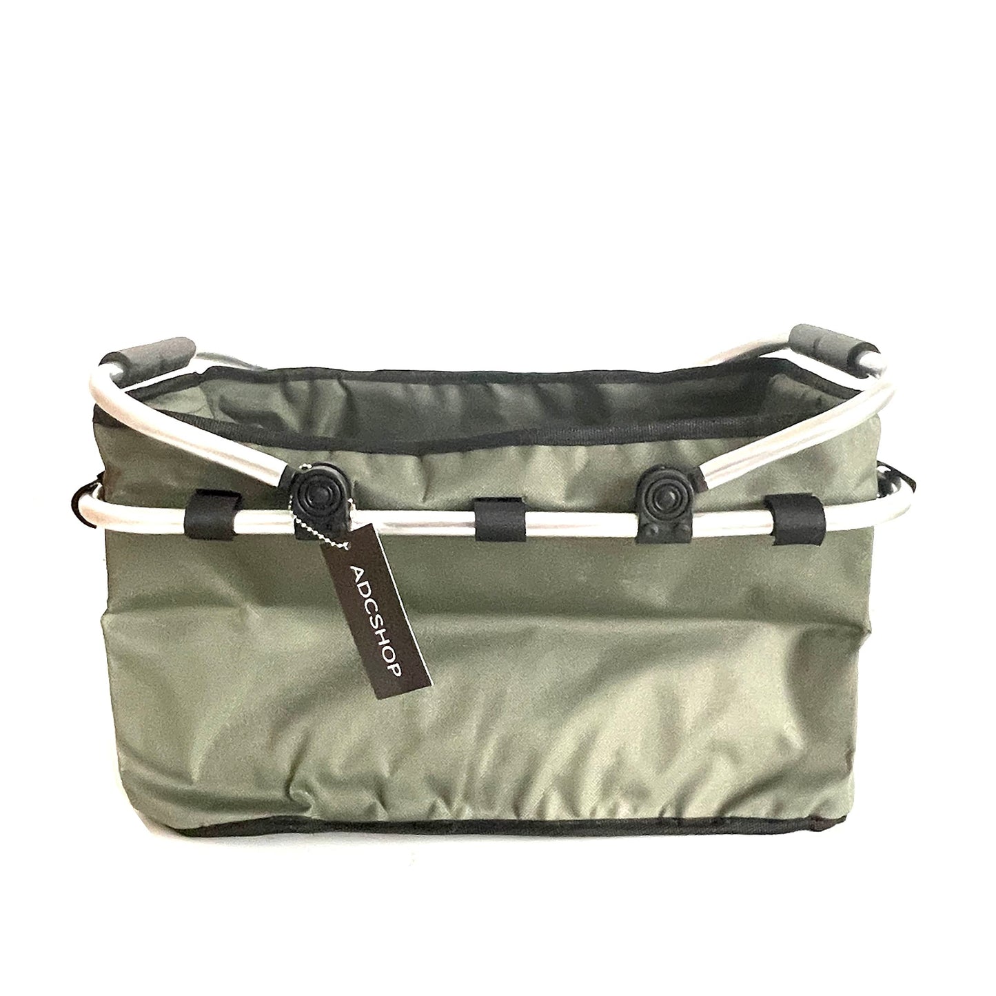ADCSHOP - Mushroom basket and mushroom knife set for collecting mushrooms and fruits - foldable, durable, washable, padded handles, and spore-free bottom - 42 x 26 x 22 cm