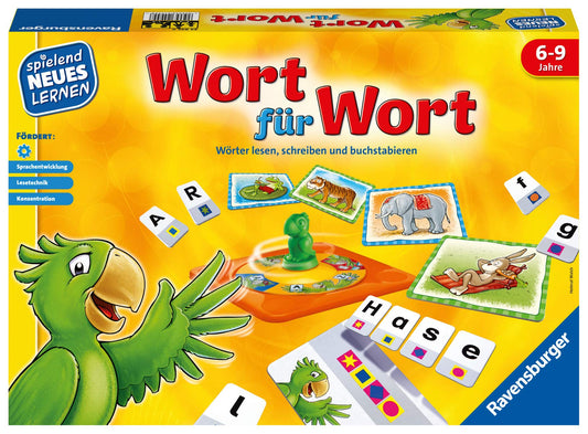 Ravensburger 24955 - Word for Word - Playing and Learning for Children & 24944 - The Cheeky Talking Witch - Playing and Learning for Children.