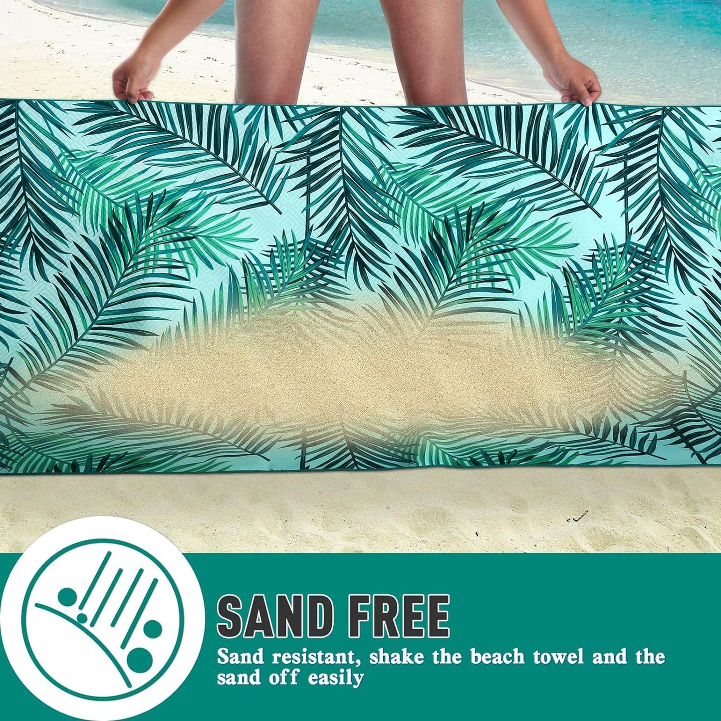 Microfiber beach towel large 2-set beach xxl beach towel quick-drying accessory beach towels beach towel quick-drying beach towel microfiber beach accessory beach accessories