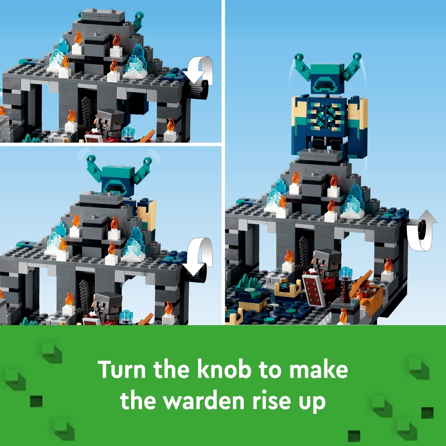 LEGO® Minecraft 21246 The Duel in the Darkness