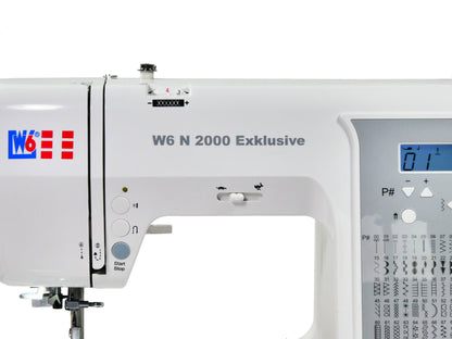 W6 Wertarbeit W6 N 2000 Exclusive computer sewing machine - sewing, patching, quilting (100 programs)