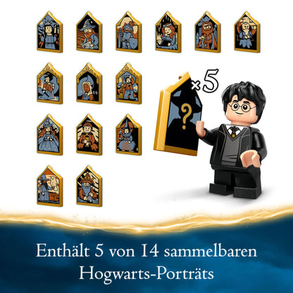LEGO Harry Potter Hogwarts Castle: The Great Hall, wizard collectible toy with 11 minifigures including Hermione Granger, magical gift for boys and girls 76435