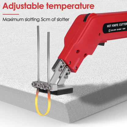InLoveArts 100W Styrofoam Cutter Styrofoam Cutting Tool Hot Wire Cutter up to 500°C fast heating 100mm cutting depth (EU 220V)