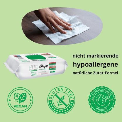 Sleepy Surface Cleaning green color, white soap smell