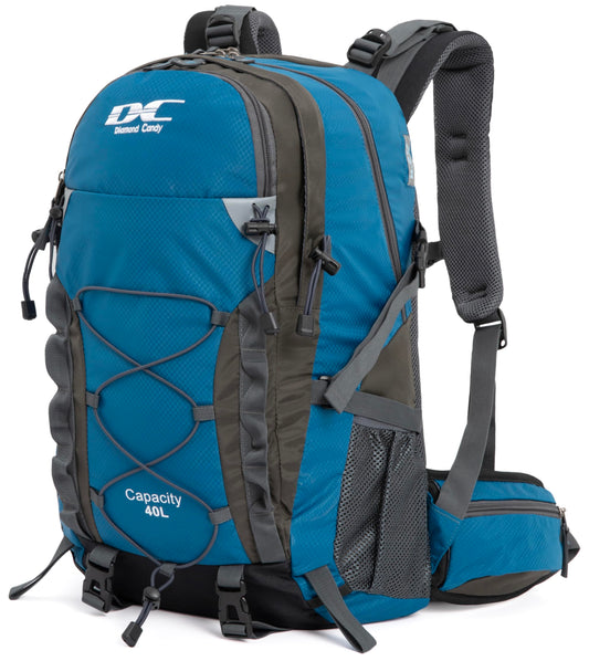 DCmount hiking backpack 40l men women waterproof travel backpack with rain cover
