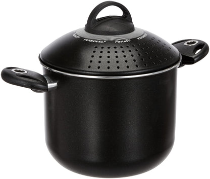 Pensofal, Biostone Series, Pastasì Pot 5 Liters - 20 cm Black