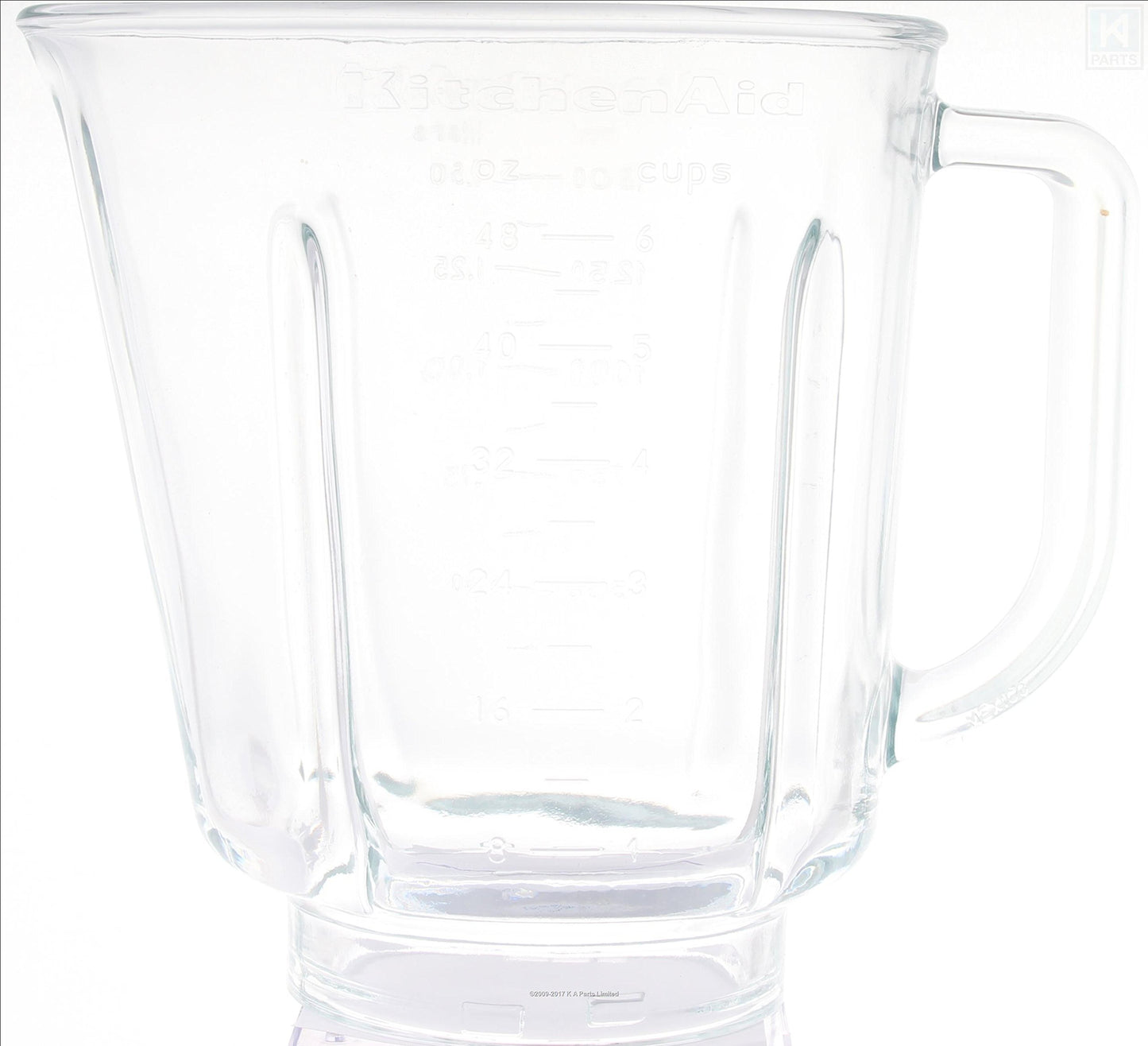 Replacement new replacement glass/pitcher 1.5 l for KitchenAid Stand Blender (models from KSB555, 5KSB555, KSB565, etc.)