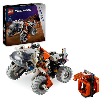 LEGO Technic Sun Earth Moon Model Playset, Gift for Kids 10+ & Technic Space Transport Vehicle LT78, Space Building Set