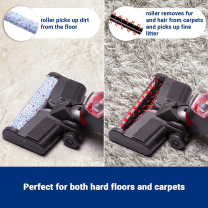 Atvel F16 PRO wireless floor cleaner Smart 3-in-1 Wet-Dry Vacuum Mop with Dual Tank Design for carpets and tiles | UV cleaning | Self-cleaning | LED display | Powerful and lightweight