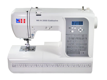 W6 Wertarbeit W6 N 2000 Exclusive computer sewing machine - sewing, patching, quilting (100 programs)
