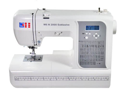 W6 Wertarbeit W6 N 2000 Exclusive computer sewing machine - sewing, patching, quilting (100 programs)