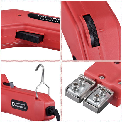 InLoveArts 100W Styrofoam Cutter Styrofoam Cutting Tool Hot Wire Cutter up to 500°C fast heating 100mm cutting depth (EU 220V)