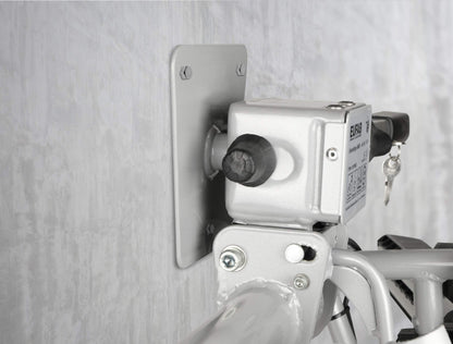 EUFAB 16412 Wall Mount, suitable only for EUFAB and LAS bike racks, Alloy steel.