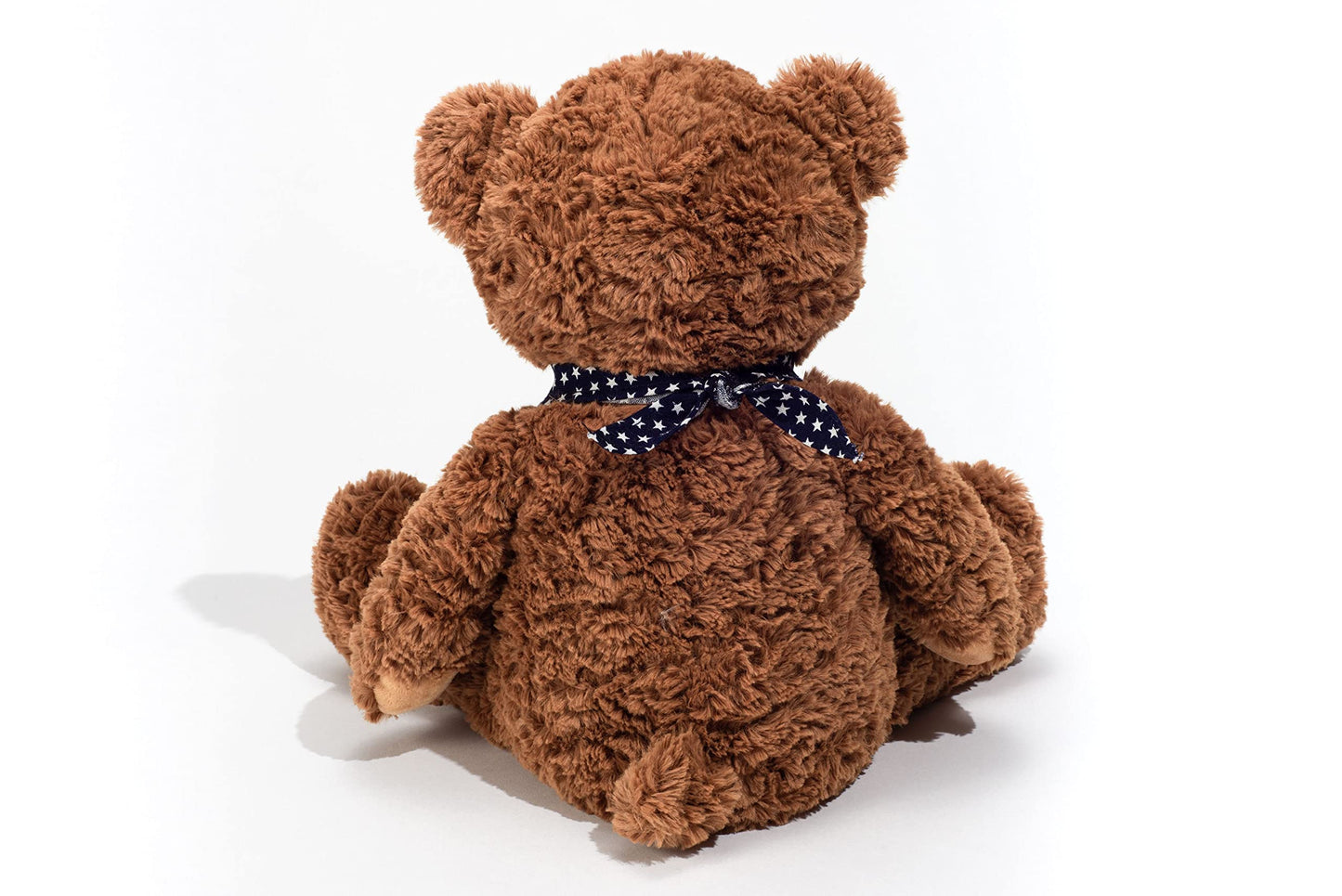 Teddy Hermann 91363 Teddy Bear 48 cm with star neckerchief, cuddly toy, plush toy