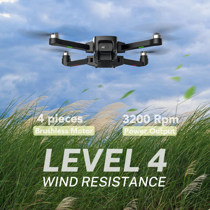 Drone with 2K HD camera for beginners, 5G WiFi FPV RC Quadcopter with brushless motor, transmission 100m, 3D flips, Optical Flow, One Key Start/Land, TEEROK T18 Foldable Drone for kids and adults.