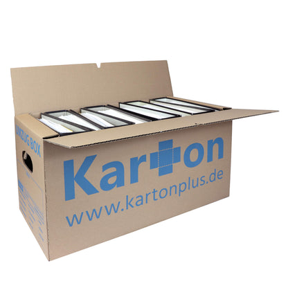 25 moving boxes 620 x 300 x 330 mm double bottom removal box moving box folder box