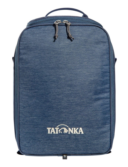 Tatonka Cooler Bag S (6l) - Insulated bag for backpacks up to 20 liters - With inner compartment for cooling packs and 2 zipper openings (front & top) - 22 x 12 x 30 cm (Navy)