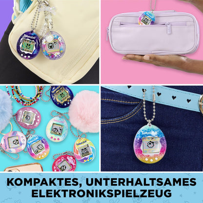 Bandai - Tamagotchi - Tamagotchi Original - Starry Night - Electronic virtual pet with color display, 3 buttons and games - Interactive pet in German - Kids' toy for ages 8 and up - 42970