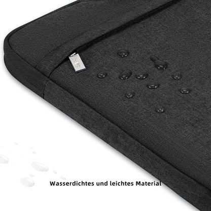 Voova Laptop Bag 15 15.6 16 Inch Notebook Shoulder Bag Messenger Bag Tote Bag Lightweight with Hideable Handle for Laptop 15.6 Black