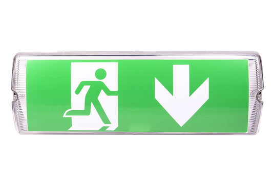 IP 65 LED continuous light emergency light emergency lighting emergency exit exit light emergency light exit EXIT (continuous light IP65)