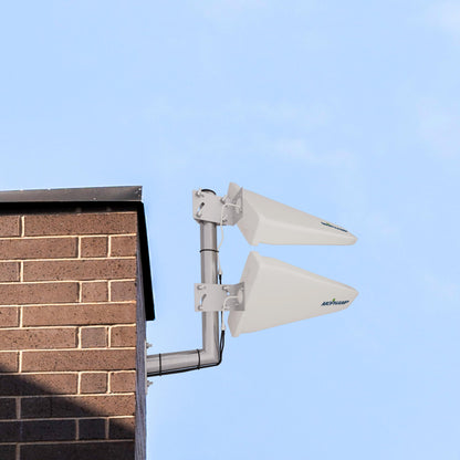 4G 5G outdoor antenna LTE MIMO 2x2 directional antenna with high gain SMA/TS9 external antenna 698-3800MHz enhances wireless connectivity for signal boosters, routers, and modems (ATK01)