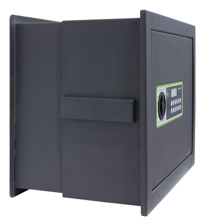 ARREGUI Supra 241150 Wall Safe with Combination Lock | Wall Mount Safe with Electronic Lock | Double Bolt Locking System | Adjustable Depth | Easy Installation | Hidden Safe | 12.6 x 16.5 x 5.9/9.8in.