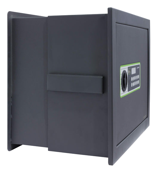 ARREGUI Supra 241150 Wall Safe with Combination Lock | Wall Mount Safe with Electronic Lock | Double Bolt Locking System | Adjustable Depth | Easy Installation | Hidden Safe | 12.6 x 16.5 x 5.9/9.8in.
