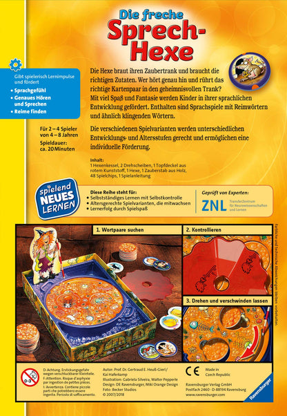 Ravensburger 24955 - Word for Word - Playing and Learning for Children & 24944 - The Cheeky Talking Witch - Playing and Learning for Children.